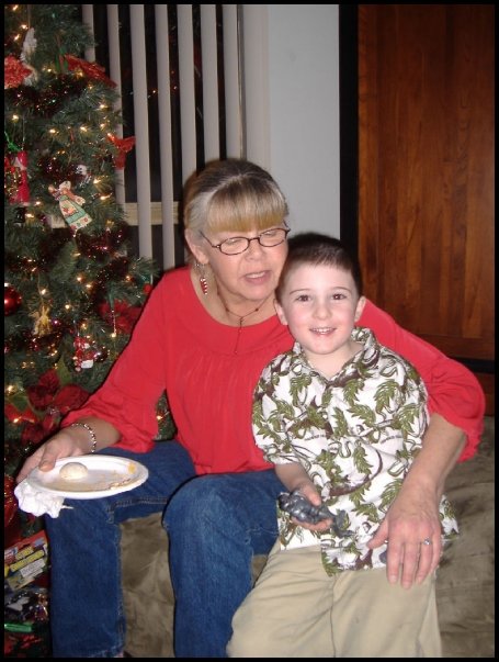 Grandma & TJ Christmas 2008